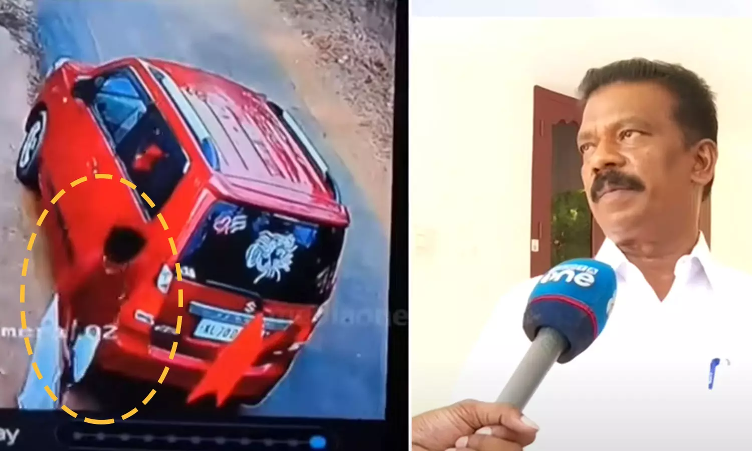 LDF candidate Alathur,CCTV footage is out,പാലക്കാട്,ആലത്തൂര്‍ തെരഞ്ഞെടുപ്പ്,കെ.രാധാകൃഷ്ണന്‍,പ്രചാരണവാഹനത്തില്‍ ആയുധങ്ങള്‍, എല്‍.ഡി.എഫിനെതിരെ കോണ്‍ഗ്രസ്