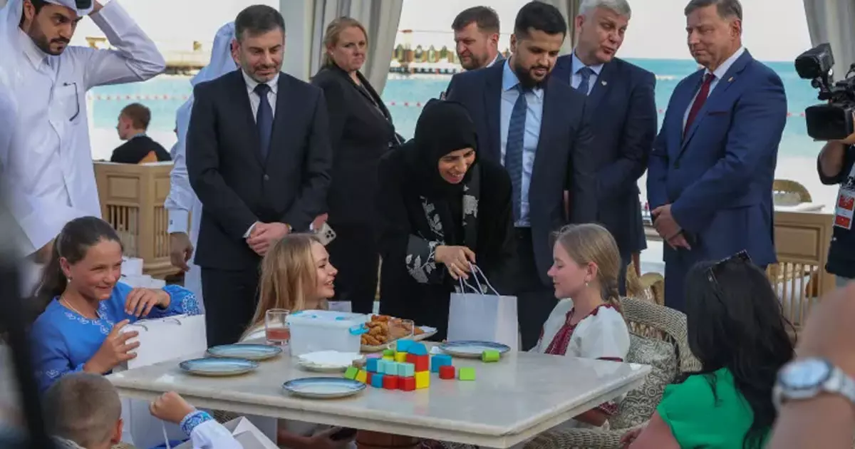 Russia-Ukraine deal to hand over 48 children trapped in war after Qatars diplomacy