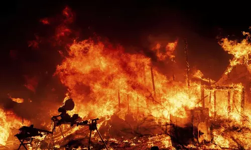 Six including 3 kids, dead as wedding tent catches fire in Bihar Six including 3 kids, dead as wedding tent catches fire in Bihar