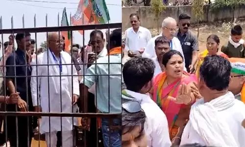 Bhupesh Baghel claims BJP workers stopped him from entering polling booth