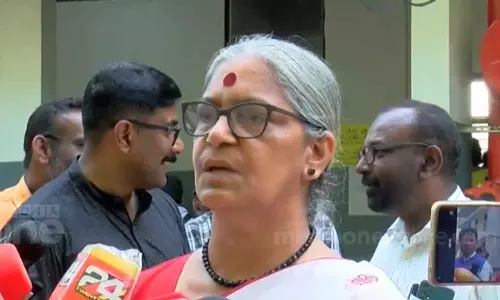 Annie Raja said that there is a perfect hope of success in Wayanad