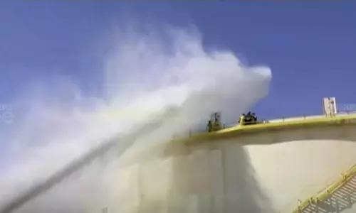 BAPCO has fixed the gas leak in the tank in Bahrain