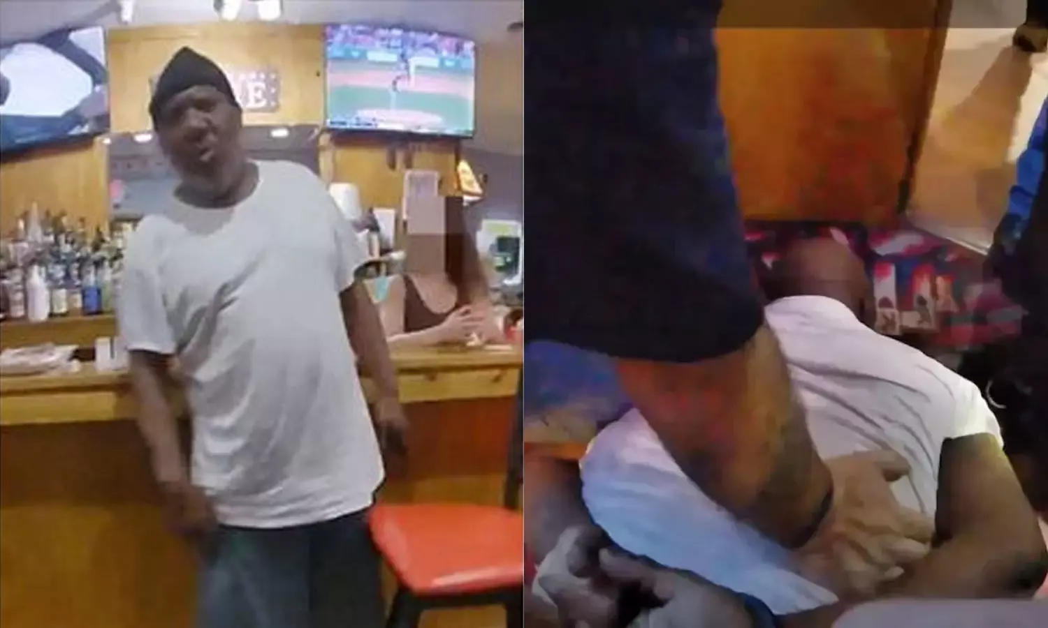 I can’t breathe- US cop pins down Black man, and attacks he dies I can’t breathe- US cop pins down Black man, and attacks he dies