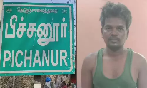husband chops wifes hand in tamilnadu