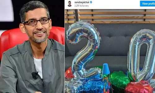 Two decades at Google; CEO shared his happiness