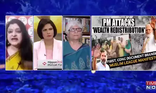 കേരളത്തിലെ ക്ഷേത്രങ്ങളിലെ വരുമാനം ഉപയോഗിക്കുന്നത് മുസ്‌ലിംകൾക്കായി; ചാനൽ ചർച്ചയിൽ പച്ചക്കള്ളം പ്രചരിപ്പിച്ച് ബിജെപി വക്താവ്