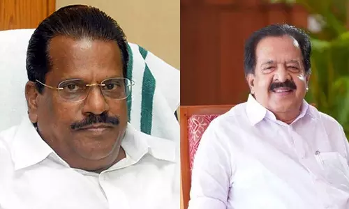 Pinarayi has no courage to take action against EP: Ramesh Chennithala Pinarayi has no courage to take action against EP: Ramesh Chennithala
