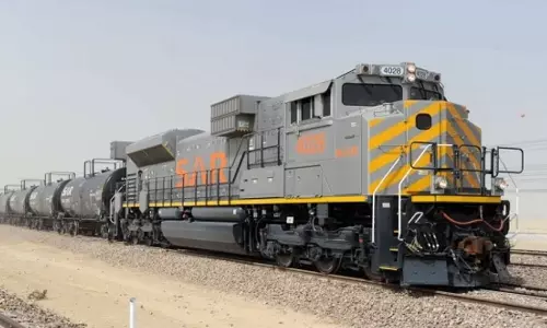 ജുബൈലിൽ നിന്നും റിയാദിലേക്ക് ആദ്യ ചരക്ക് ട്രെയിൻ സർവീസ് തുടങ്ങി