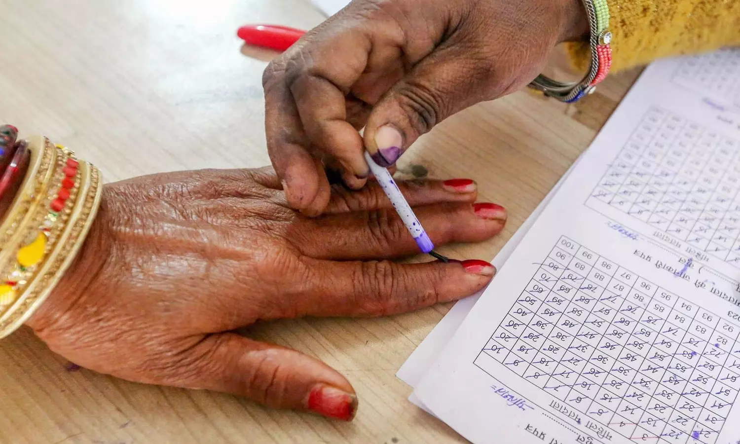 Election commission releases voting percentage Election commission releases voting percentage