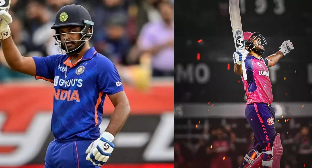 വിയർപ്പു തുന്നിയിട്ട കുപ്പായം; ലോകകപ്പ് ടീം സെലക്ഷന് പിന്നാലെ പ്രതികരണവുമായി സഞ്ജു വിയർപ്പു തുന്നിയിട്ട കുപ്പായം; ലോകകപ്പ് ടീം സെലക്ഷന് പിന്നാലെ പ്രതികരണവുമായി സഞ്ജു