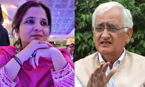 ബി.ജെ.പി സർക്കാരിനെ താഴെയിറക്കാൻ വോട്ട് ജിഹാദ് നടത്തണമെന്ന് ആഹ്വാനം; സൽമാൻ ഖുർഷിദിനും ബന്ധുവിനുമെതിരെ കേസ്