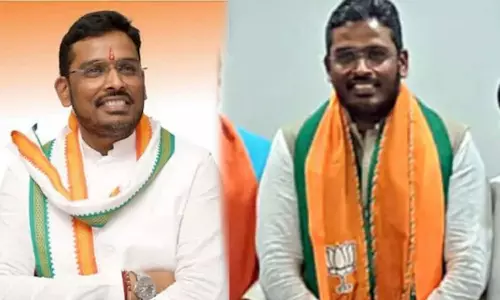 Election2024,LokSabha2024,Indore Congress candidate,Akshay Kanti Bamb,ഇന്‍ഡോര്‍,കോണ്‍ഗ്രസ് സ്ഥാനാര്‍ഥി,കോണ്‍ഗ്രസ് വിട്ട് ബി.ജെ.പിയിലേക്ക്