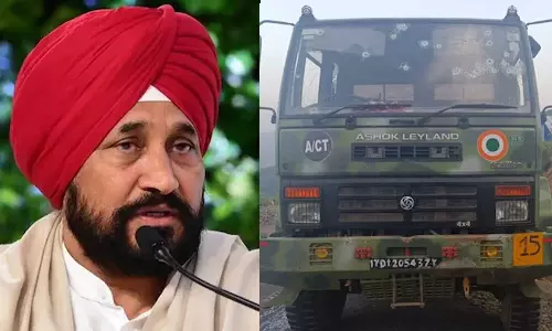 Poonch attack BJPs pre-poll stunt: Former Punjab Chief Minister and Congress leader Charanjit Singh Channi, Elections 2024, Lok Sabha 2024, Charanjit Singh Channi on Poonch terror attack