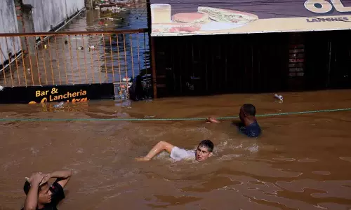 Flood in Brazil