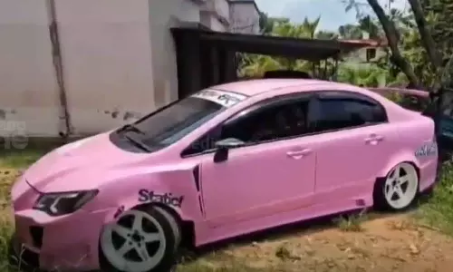 MVD seizes modified vehicle