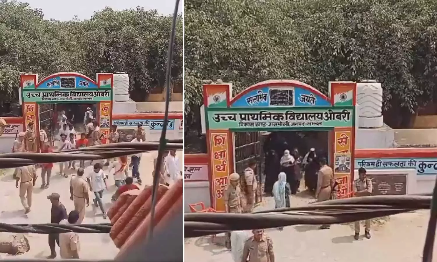 up police against muslim voters up police against muslim voters