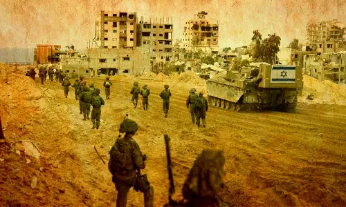 ഗസ്സയിലെ ഇസ്രായേല്‍ പോരാട്ടത്തിന്റെ നേര്‍ചിത്രം