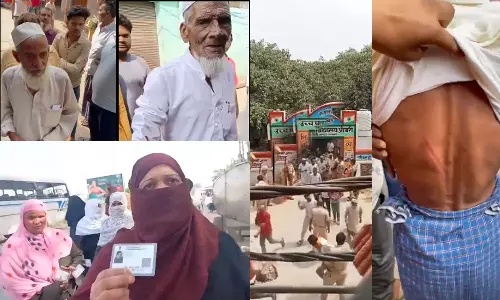 Muslims in UP’s Sambhal ‘not allowed’ to cast vote, thrashed by cops