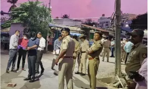 ശിവമോഗയിൽ രണ്ട് യുവാക്കളെ പട്ടാപ്പകൽ മർദിച്ച് കൊന്നു