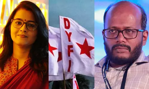 The DYFI Kerala State Secretariat said that the campaign of CPM leader CH Kanarans caste-based campaign and polarization for his election victory is unhistorical. DYFI demanded that MediaOne Managing Editor C Dawood and Reporter TV Executive Editor Smruthy Paruthikad withdraw their statement and apologize The DYFI Kerala State Secretariat said that the campaign of CPM leader CH Kanarans caste-based campaign and polarization for his election victory is unhistorical. DYFI demanded that MediaOne Managing Editor C Dawood and Reporter TV Executive Editor Smruthy Paruthikad withdraw their statement and apologize