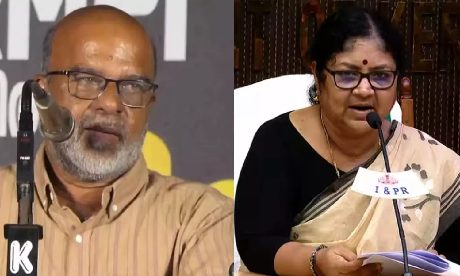R Bindu against KS Hariharans controversial statement R Bindu against KS Hariharans controversial statement