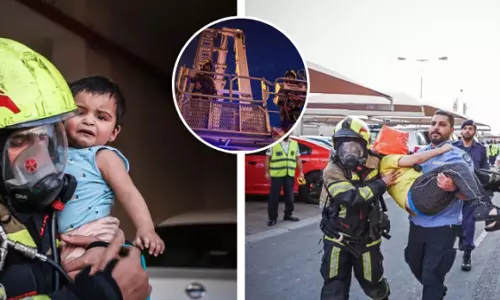 ബഹ്റൈനിൽ താമസ കെട്ടിടത്തിൽ തീപിടിത്തം; ഒരു കുട്ടിയടക്കം നാല് പേർ മരിച്ചു ബഹ്റൈനിൽ താമസ കെട്ടിടത്തിൽ തീപിടിത്തം; ഒരു കുട്ടിയടക്കം നാല് പേർ മരിച്ചു