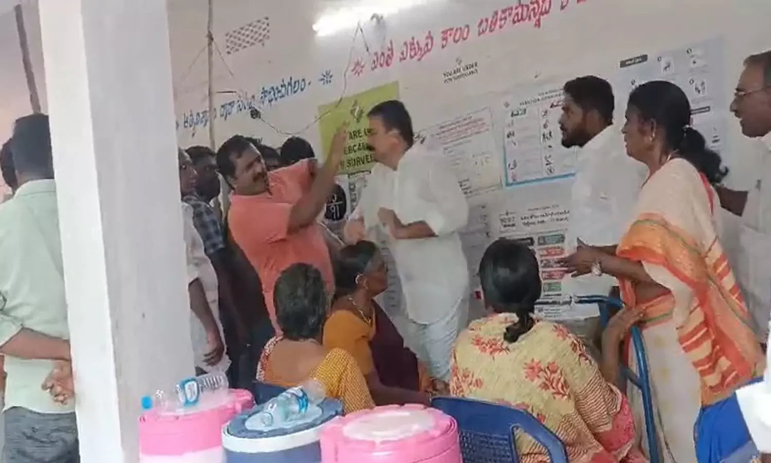 Controversy over queuing up at the polling booth; Elected by rigged vote,ysr congres mla, andra pradesh,loksabha election 2024, latest news,