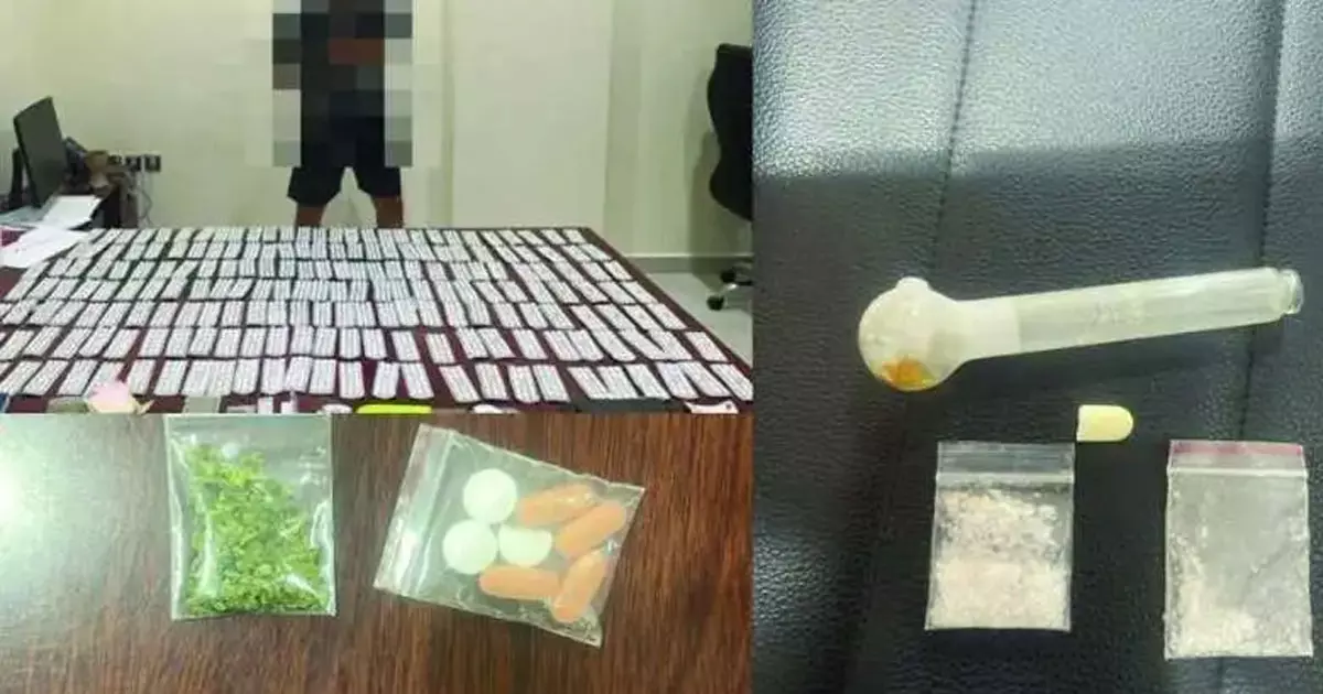 Four people arrested with drugs in Kuwait Four people arrested with drugs in Kuwait