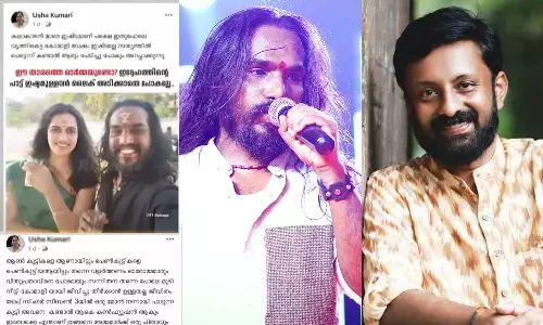 insulting post against singer sannithanthan bk harinarayanan supports him