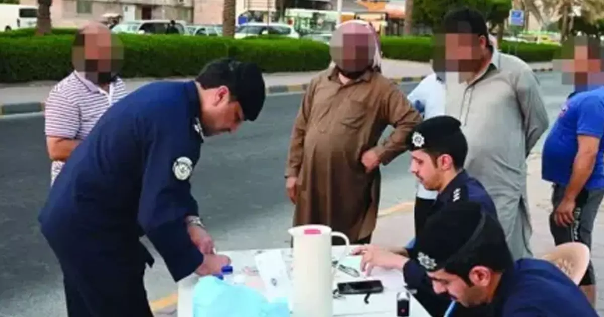 In Kuwait, 25,850 people were fined for various violations In Kuwait, 25,850 people were fined for various violations