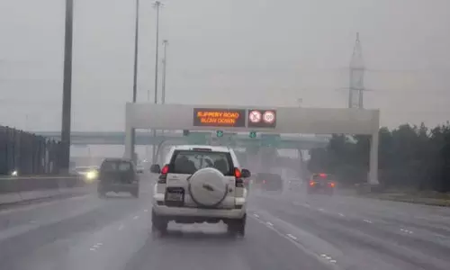 Chance of rain with thunder in Kuwait today