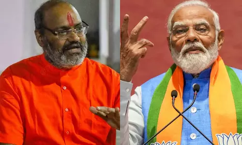 ഹരിദ്വാർ ഹിന്ദു ധർമസൻസദിൽ ഞങ്ങള്‍ പറഞ്ഞതും ഇതുതന്നെ; മോദിയുടെ വിദ്വേഷ പ്രസംഗത്തെ കുറിച്ച് യതി നരസിംഹാനന്ദ്