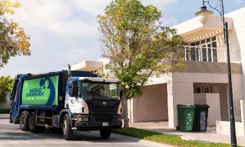 Dubai Municipality with comprehensive waste management and recycling scheme in Hatta