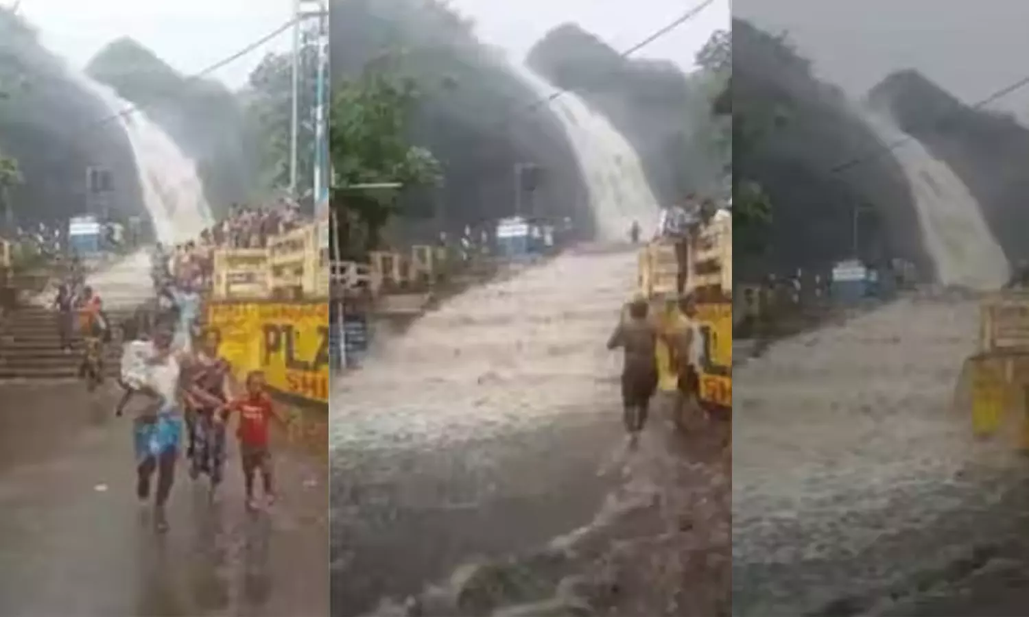 Heavy rains in Tamil Nadu Kuttalam falls in mountain flood 17-year-old missing Heavy rains in Tamil Nadu Kuttalam falls in mountain flood 17-year-old missing