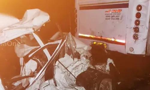 Young man dies in car accident in Kozhikodes Mukkam