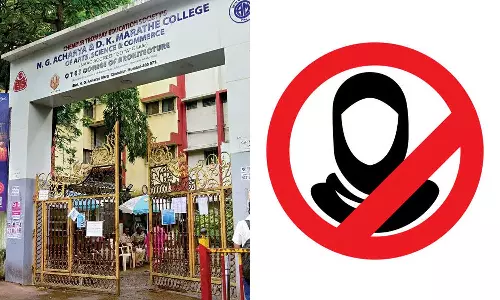 Hijab and Burqa ban back in Mumbai NG Acharya College