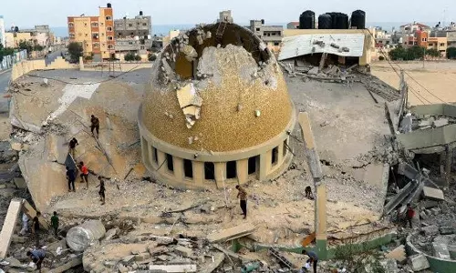 Israel destroyed 604 mosques in Gaza