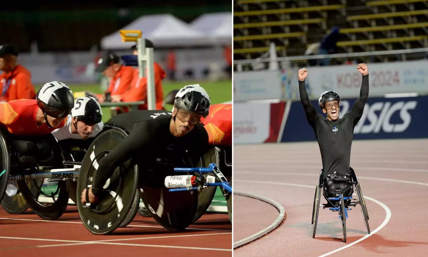 World Para Athletic Championships; Gold for Kuwait in 5000m wheelchair race World Para Athletic Championships; Gold for Kuwait in 5000m wheelchair race