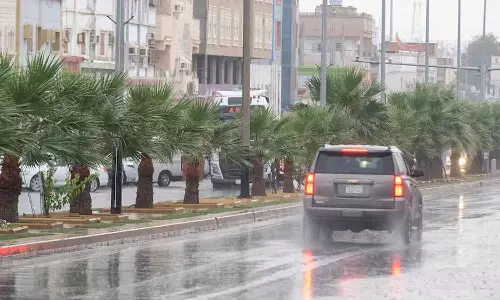 Warning that rain will continue in five provinces in Saudi Arabia