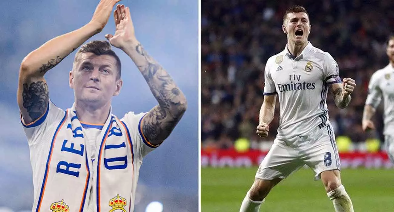 ഇനിയില്ല ക്രൂസ് മാജിക്; വിരമിക്കൽ പ്രഖ്യാപിച്ച് ജർമൻ ഫുട്ബോളർ ടോണി ക്രൂസ് ഇനിയില്ല ക്രൂസ് മാജിക്; വിരമിക്കൽ പ്രഖ്യാപിച്ച് ജർമൻ ഫുട്ബോളർ ടോണി ക്രൂസ്