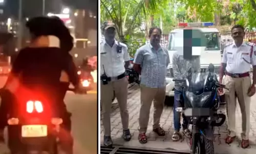 viral video, Bengaluru, Stunts on public roads,Man ArrestedStunts on public roads,latest national news,നടുറോഡില്‍ ബൈക്ക് അഭ്യാസം,ബംഗളൂരു, വൈറല്‍ വീഡിയോ