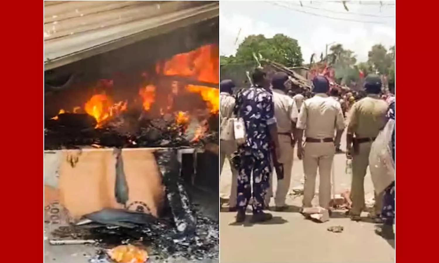 BJP Workers Killing Sparks Massive Protests In Nandigram BJP Workers Killing Sparks Massive Protests In Nandigram