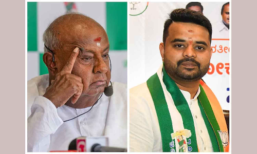 Dont Test My Patience: Deve Gowda Warns Grandson Prajwal Revanna