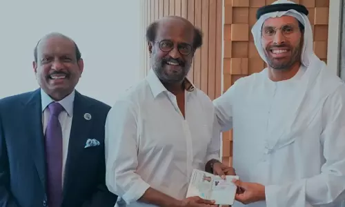 Superstar Rajinikanth has been granted a ten-year golden visa by the Abu Dhabi government