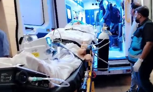 Mubin Ara returned home with the help of ventilator for further treatment