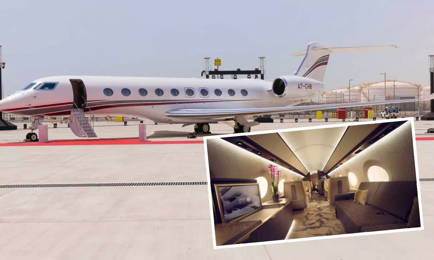 ഖത്തർ എയർവേസ് നിരയിലേക്ക് രണ്ട് ഗൾഫ് സ്ട്രീം ജി700 വിമാനങ്ങളെത്തി ഖത്തർ എയർവേസ് നിരയിലേക്ക് രണ്ട് ഗൾഫ് സ്ട്രീം ജി700 വിമാനങ്ങളെത്തി