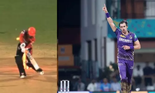 അഭിഷേകിനെ ബൗൾഡാക്കി വീണ്ടും സ്റ്റാർക്കിന്റെ ഡ്രീം ബോൾ-വീഡിയോ