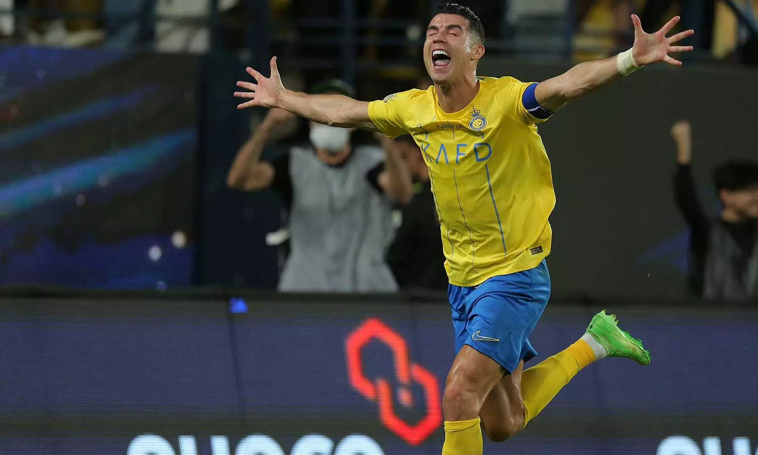 Cristiano Ronaldo scored 50 goals for Al Nasr