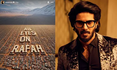 All eyes on Rafah: Dulquer Salmaan in solidarity with the Palestine, Israel attack on Gaza, Rafah attack, Israel,