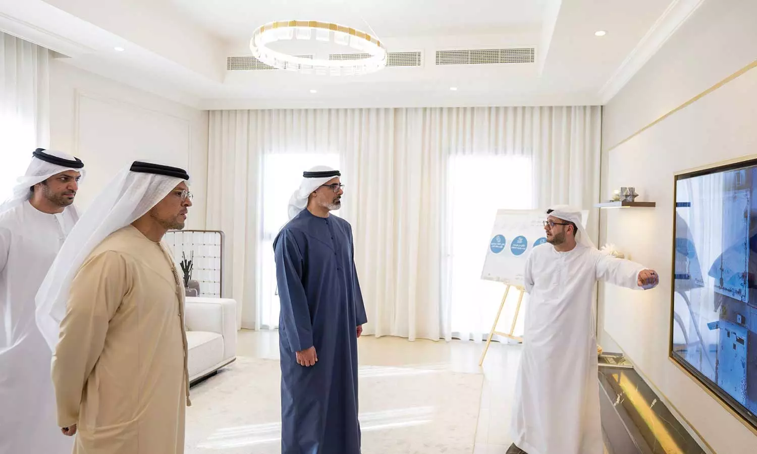 Abu Dhabi Crown Prince Inaugurates Phase One Of Al Mizn Neighbourhood